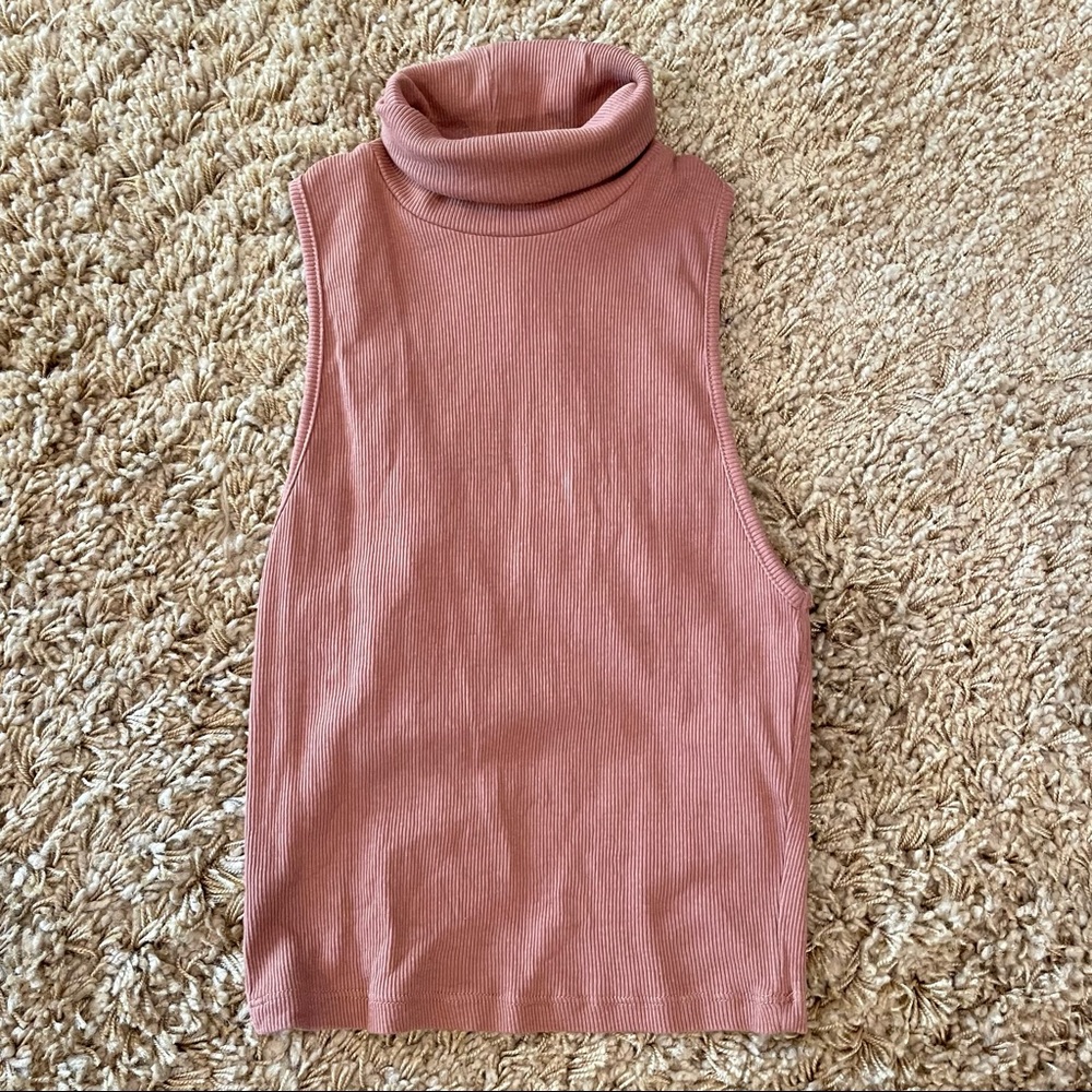 Zara, turtleneck short sleeve, M